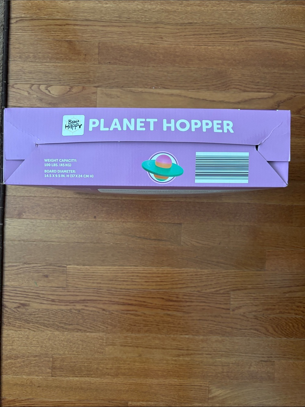 New in box- Planet Hopper Balance Trainer - Green with Pink & Orange Dome - Picture 6 of 6